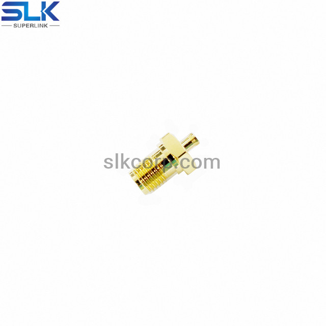 SMA插孔直形焊连接器50欧姆，用于047电缆5MAF15S-S04-001