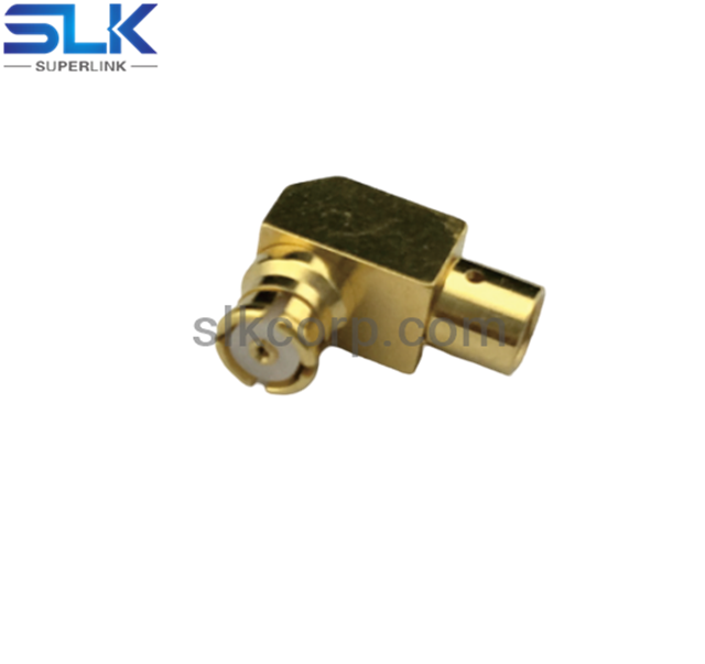 SMP母头弯形焊接连接器,适用于.TFlex-047 \“电缆50欧姆的5SPF15R-S04-002