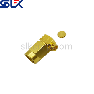 SSMA插头直形焊接器用于.086''电缆50欧姆5SAM15R-S01-001