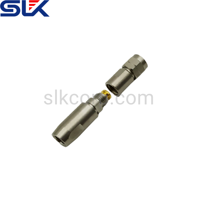 用1.85mm插头直形焊连接器用于SPB-230电缆50欧姆5P1M15S-A552-002