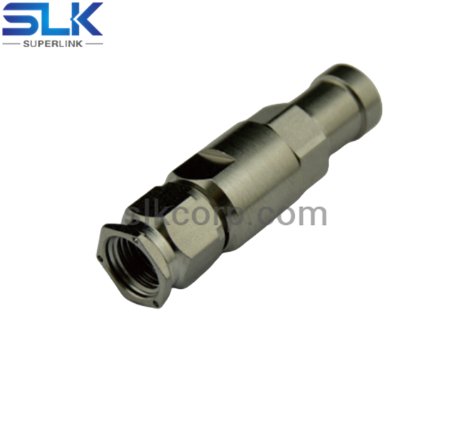 2.4mm公头直形焊接连接器，用于SLD-086电缆50欧姆的5P4M15S-A471-002