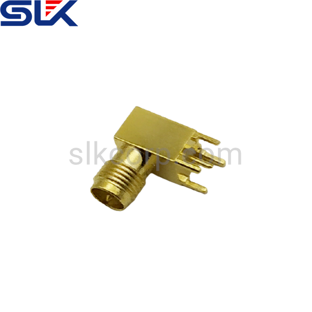 RP SMA插孔直形连接器，用于PCB 50欧姆5RMAF25R-P41-003