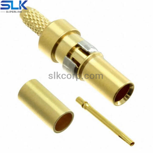 1.0 / 2.3插孔直焊连接器用于Tflex 405电缆50 欧姆5A1F15S-A82