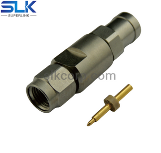 3.5mm插头直形连接器用于SFT-205-PUR电缆50欧姆5P3M15S-A408
